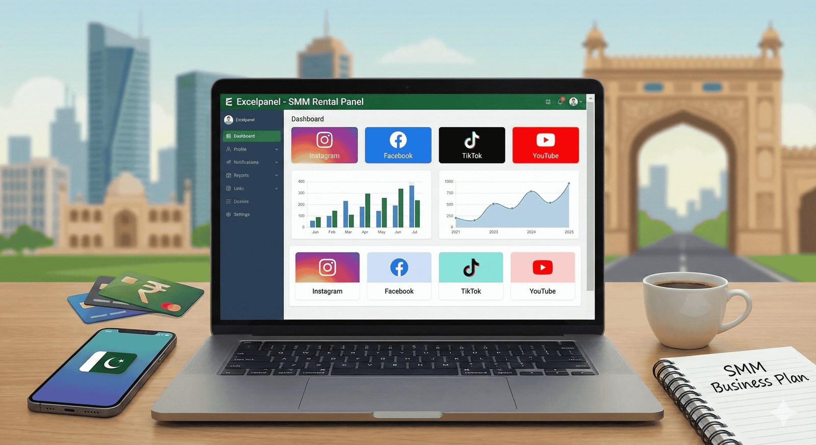 Affordable SMM Rental Panel in Pakistan – Boost Your Social Media Business with Automation | ExcelPanel